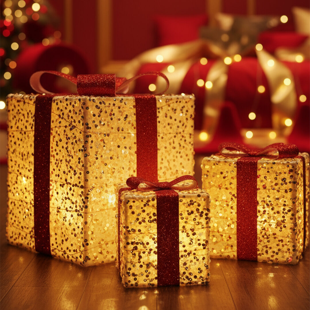 Sparkle & Glow Sequin Gift Box Set