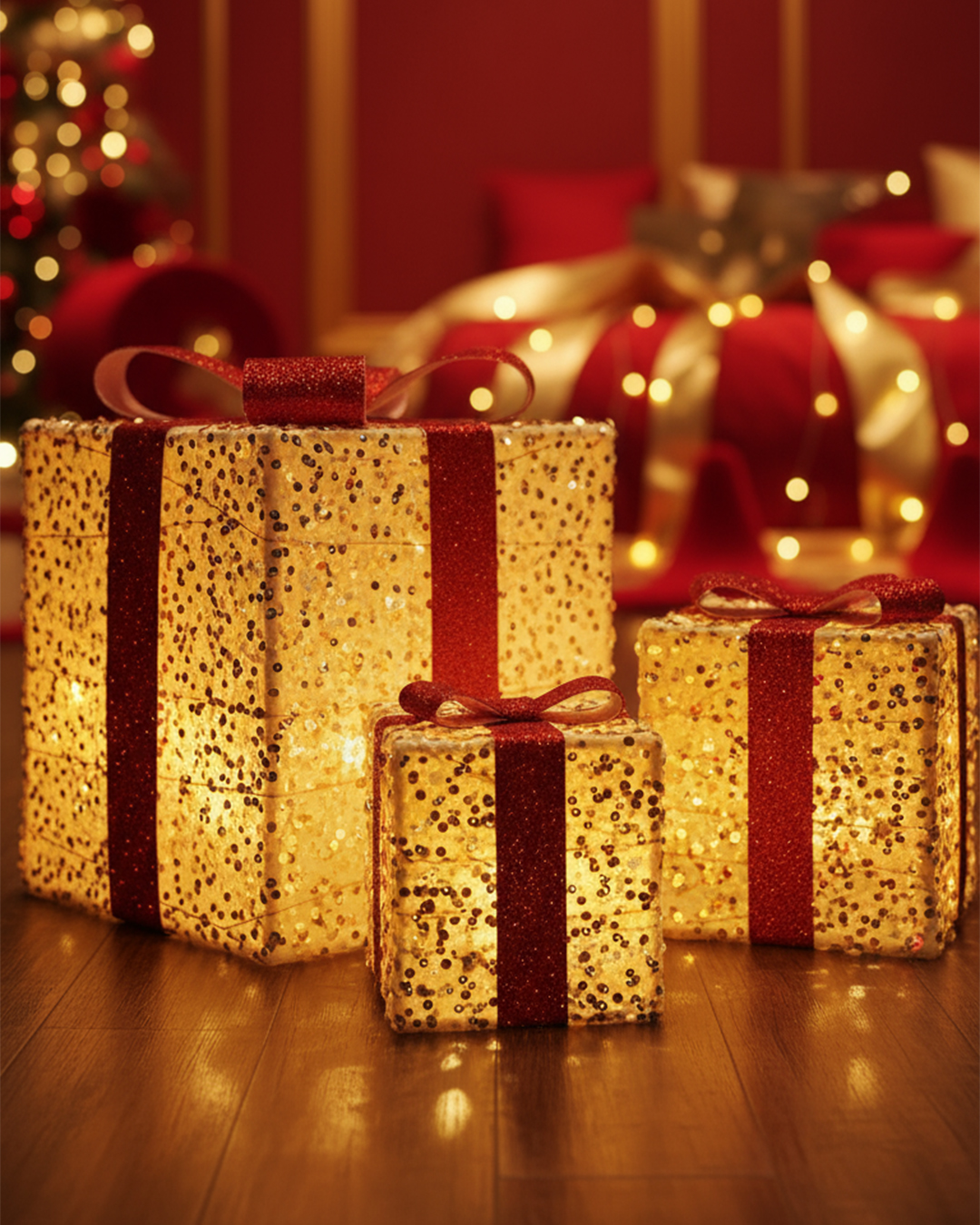 Sparkle & Glow Sequin Gift Box Set