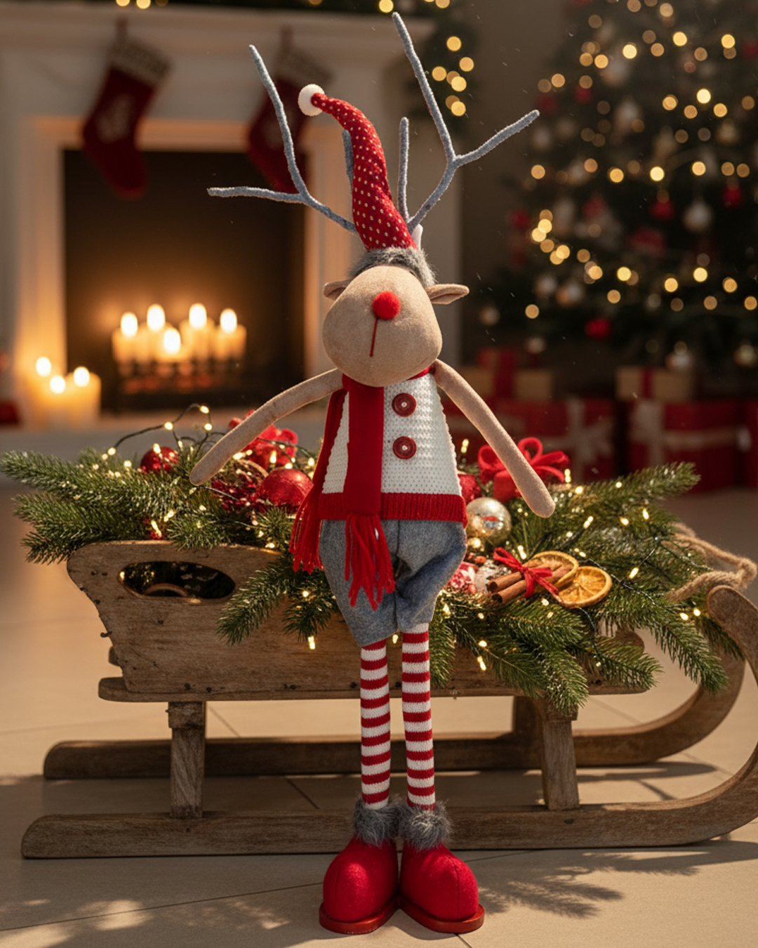 Moose Standing 56cm 2ASS - Image 2