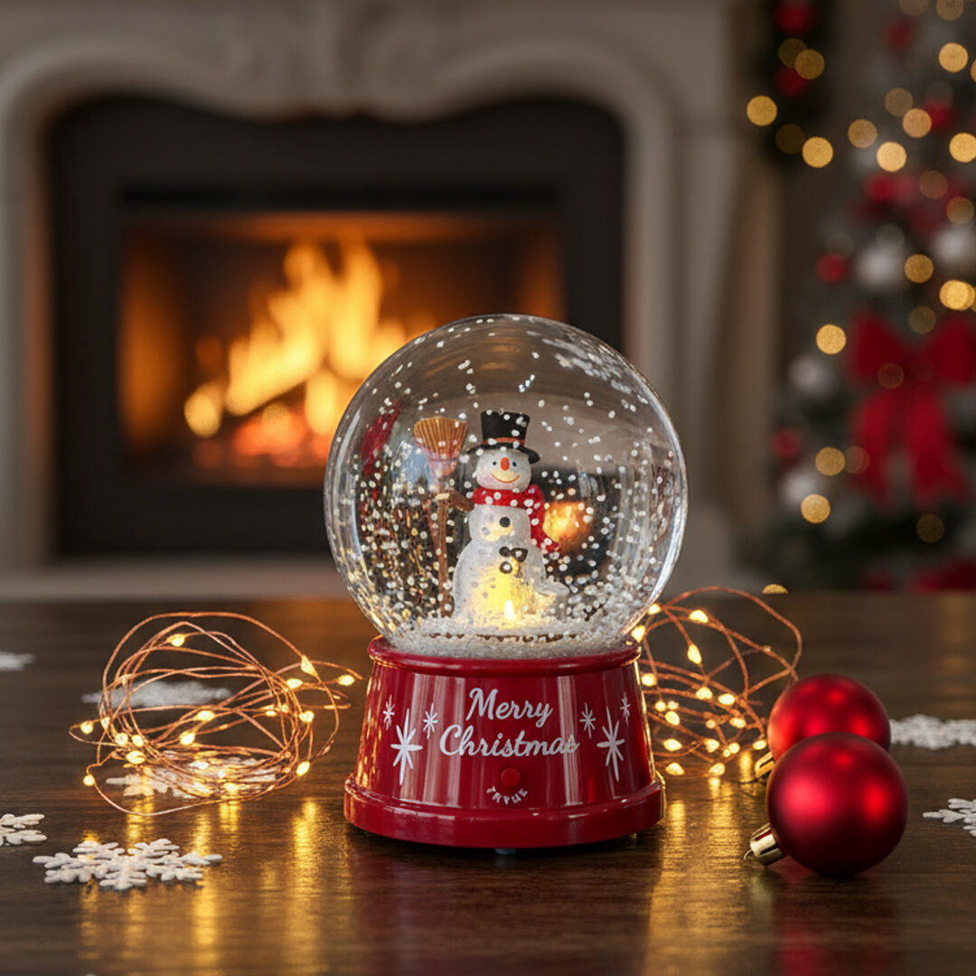 XMAS WATER GLOBE SCENE